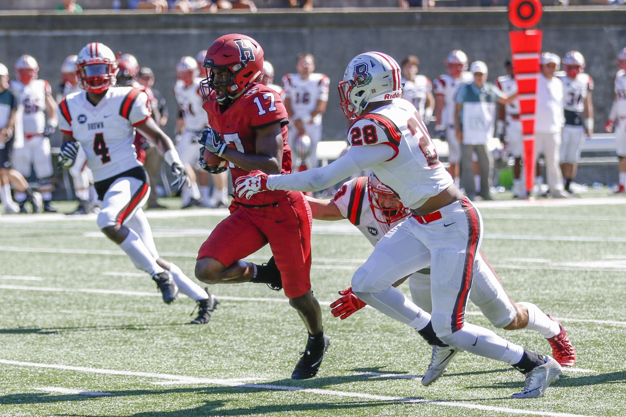 Harvard will see its first Ivy League action of the 2018 season when it travels to Providence, R.I., to face Brown on Sept. 21.