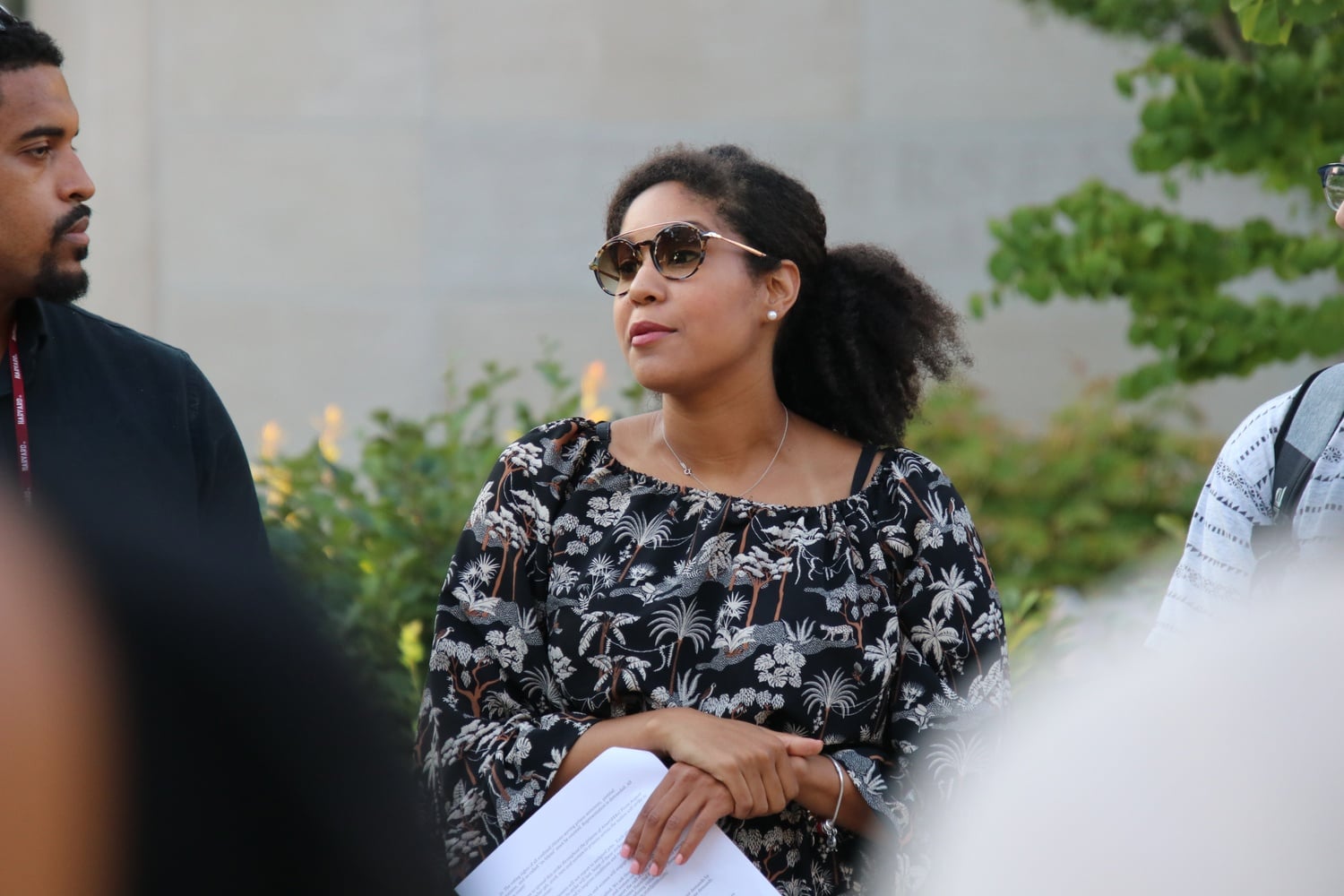 Harvard Black Law Students Association president Lauren Williams HLS '19, pictured here in 2018.