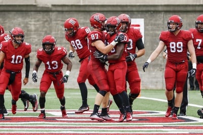 Cover image for NOTEBOOK: Front Lines Fuel Football's Victory over San Diego