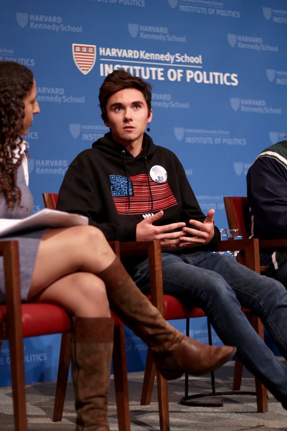 Harvard Votes Challenge — which aims to boost voter turnout among students — hosted a panel of students activists at the Institute of Politics.