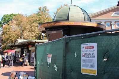 Cover image for Out of Town News Plaza Slated for Elevator Renovation, Kiosk Restoration