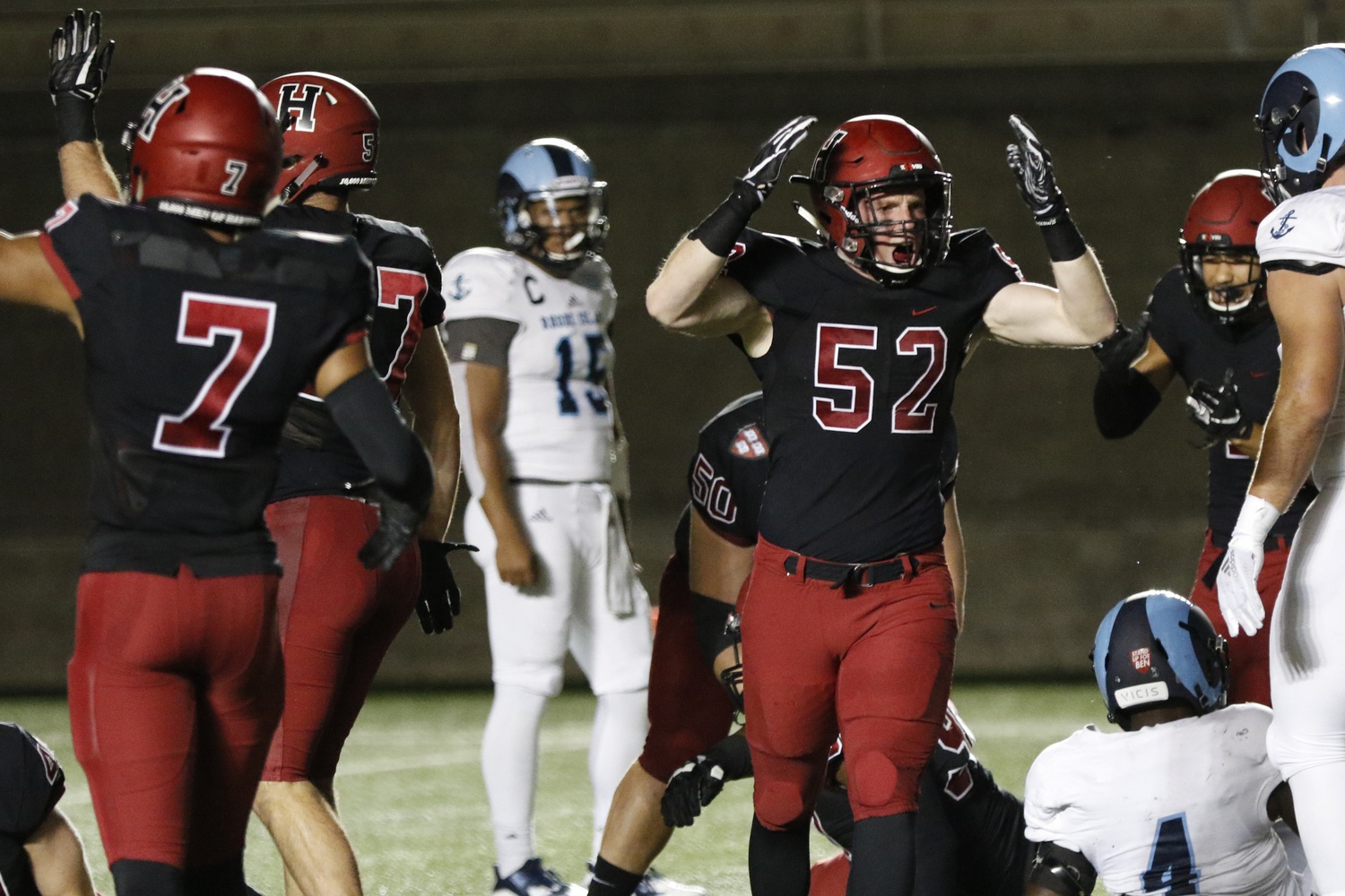 In Photos: Football Drops First Game of the Season to Rhode Island ...