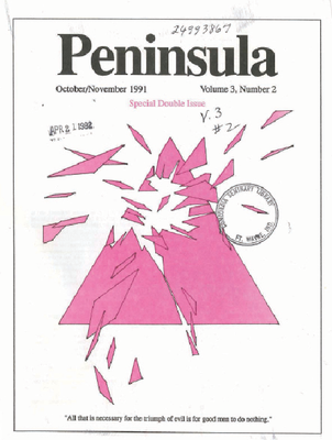 Cover image for Peninsula Cover