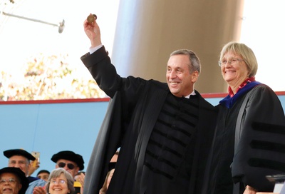Cover image for Why President Bacow Is Already Prepping for the Next Recession