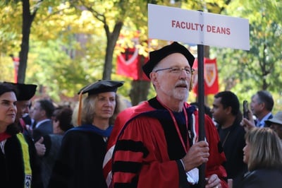 Cover image for In Photos: Lawrence S. Bacow's Inauguration as Harvard's 29th President