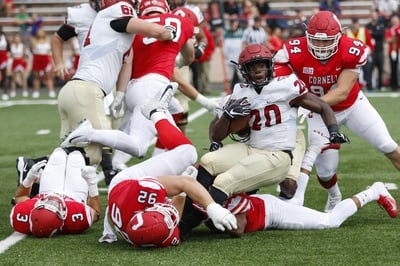 Cover image for NOTEBOOK: Special Teams Woes and Personal Bests Highlight Football’s Cornell Loss