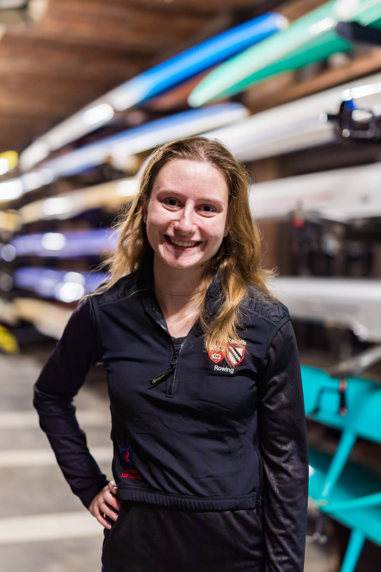 Krista Anderson, along with the rest of the coxswains across the crew program, are just as responsible for motivation as they are for navigation.