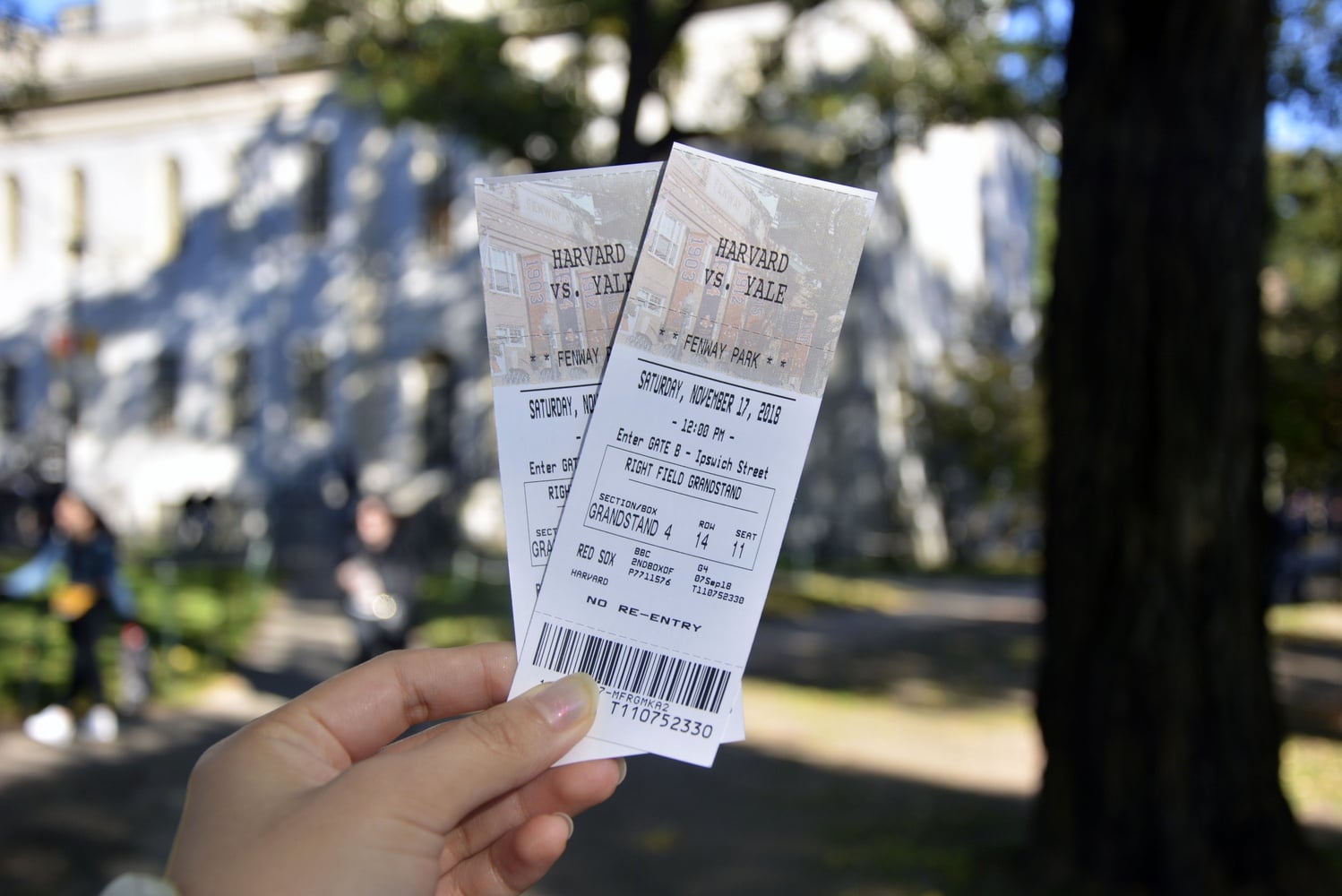 This year has seen a spike in student attempts to sell their tickets to the Harvard-Yale football game.