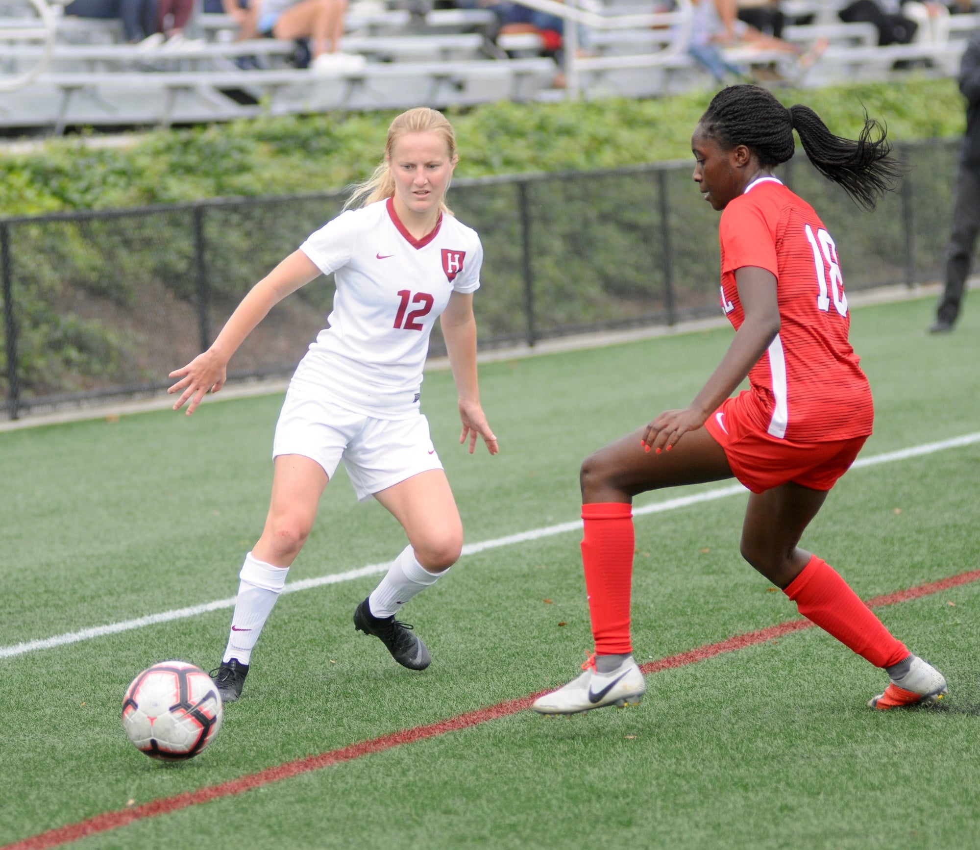 Junior forward Murphy Agnew was unable to convert on either of her two shots against the Tigers.
