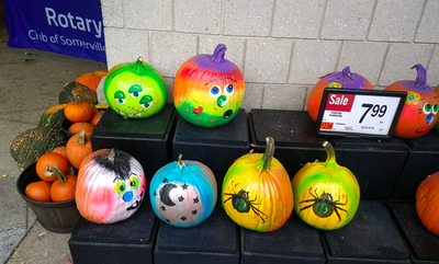 Cover image for Painted Pumpkins