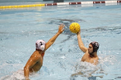 Cover image for Water Polo Battles in Final Home Games of the Season