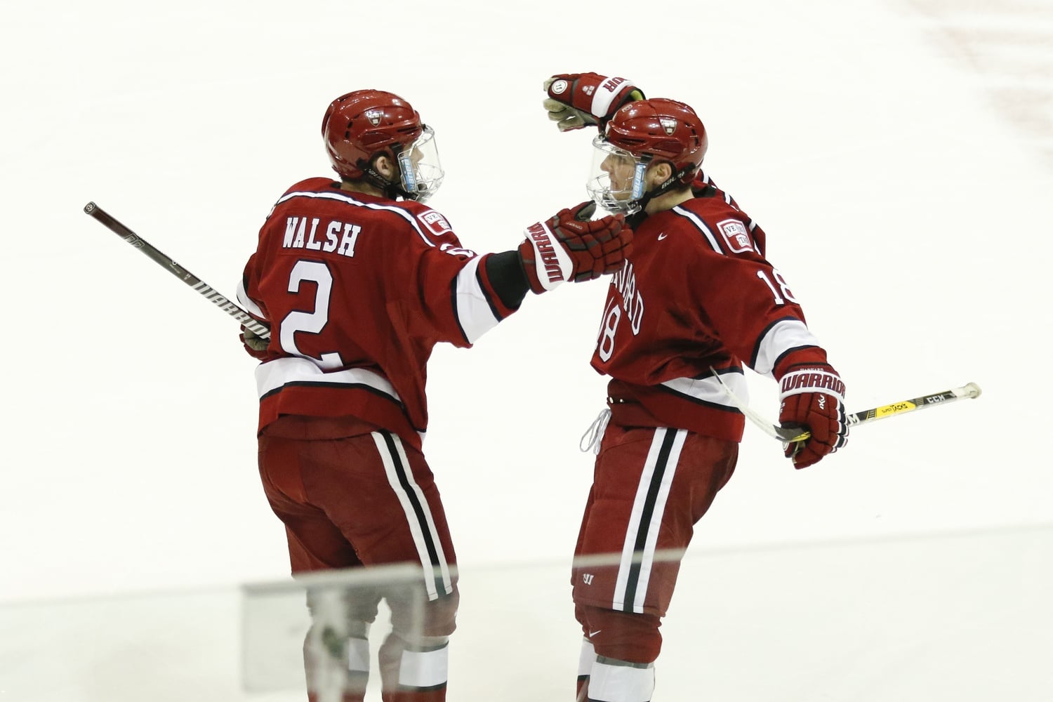 It's usually a good outing for Harvard when Walsh and Fox are at their best — together, the two offensive-minded defensemen scored three goals on Saturday.