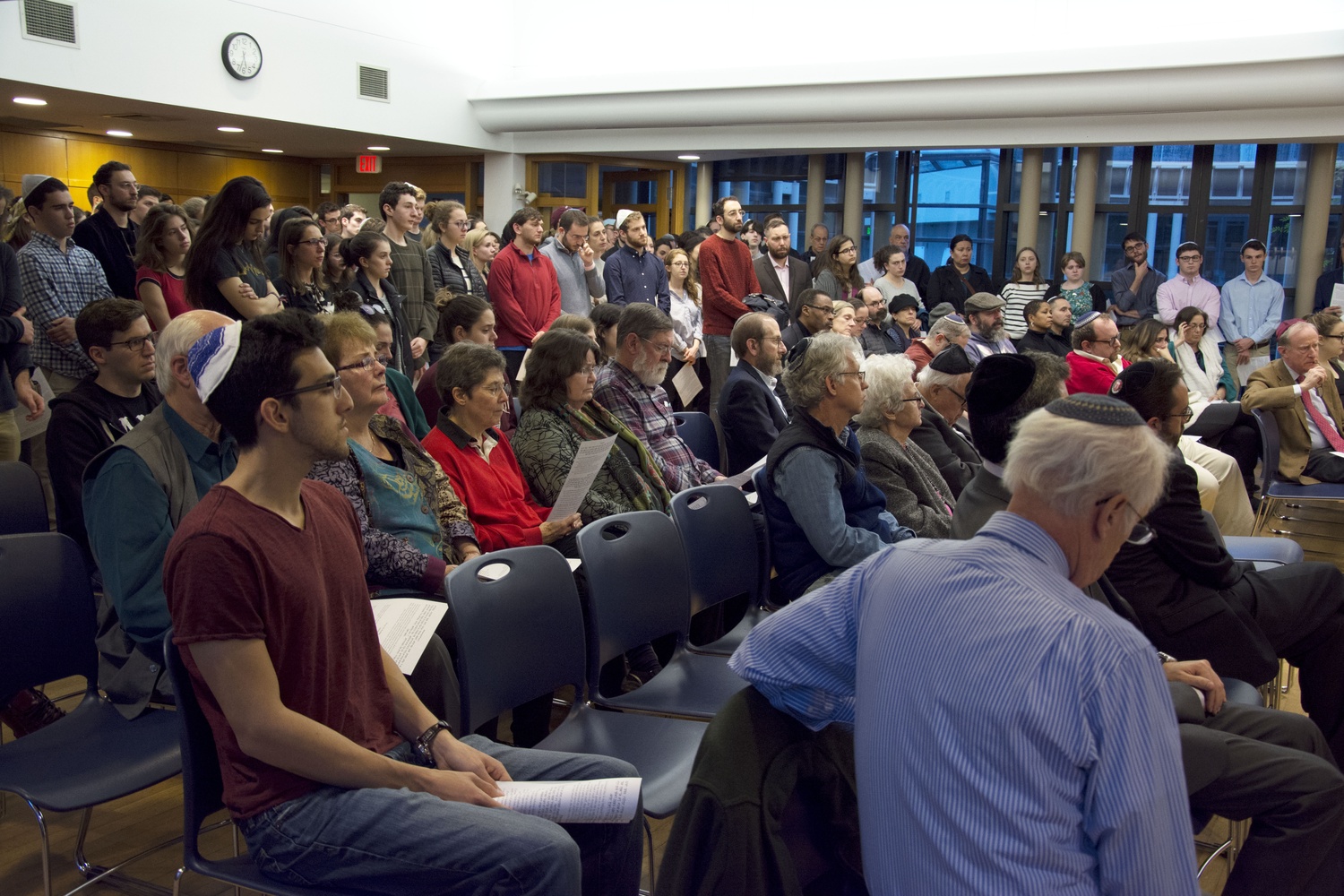 Harvard Hillel held a vigil to honor members of the Tree of Life synagogue.