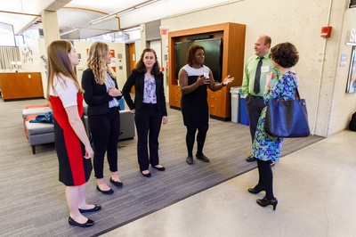 Cover image for Fifth Annual Public Service Recruitment Day Provides 84 Seniors with Public Sector Interviews