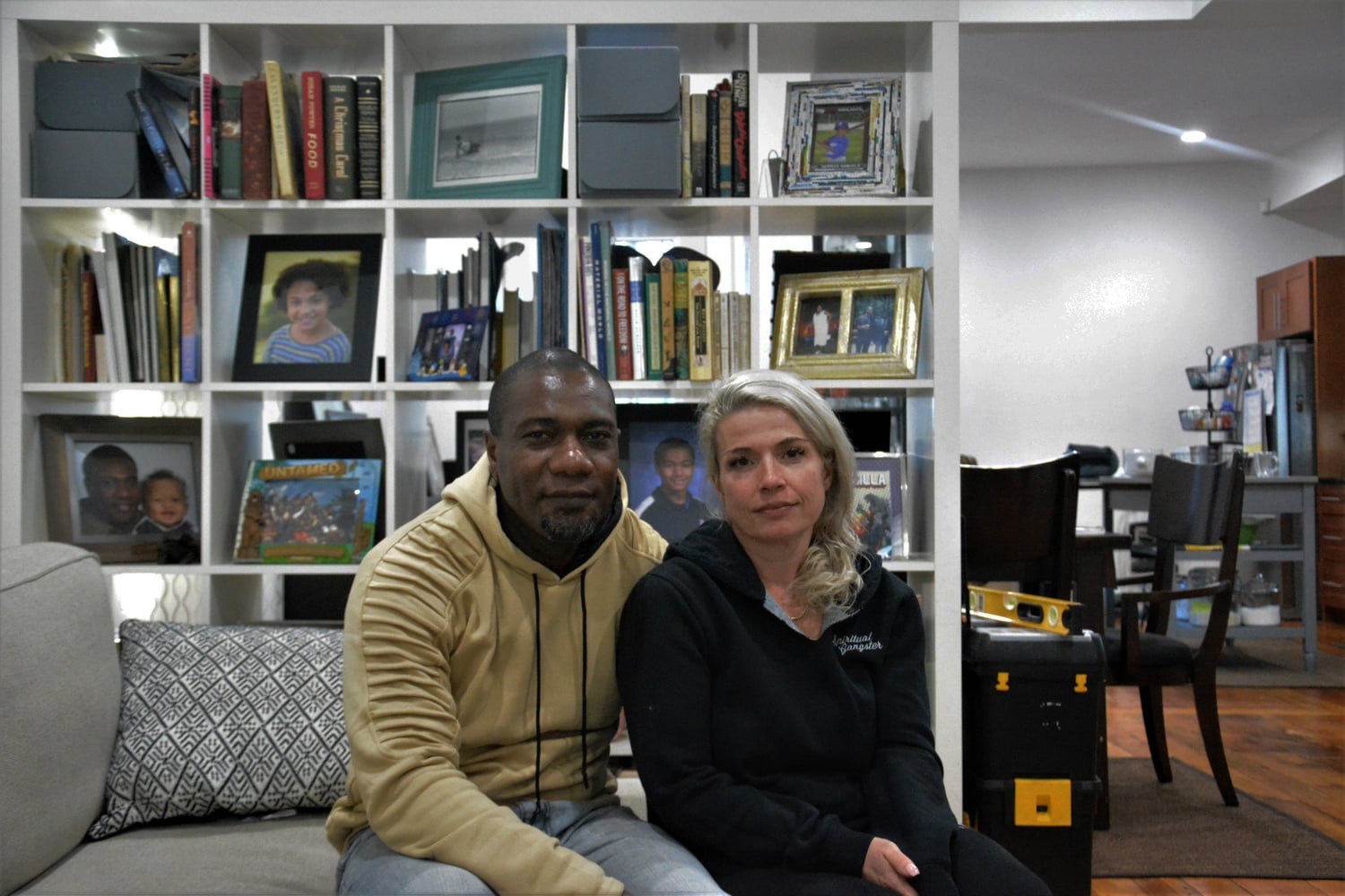Derrick A. Samuels and Rebekah E. Samuels have two children: a son at the John D. O'Bryant School of Mathematics and Science and a daugher at the Boston Latin Academy, two exam schools in the Boston Public School system.