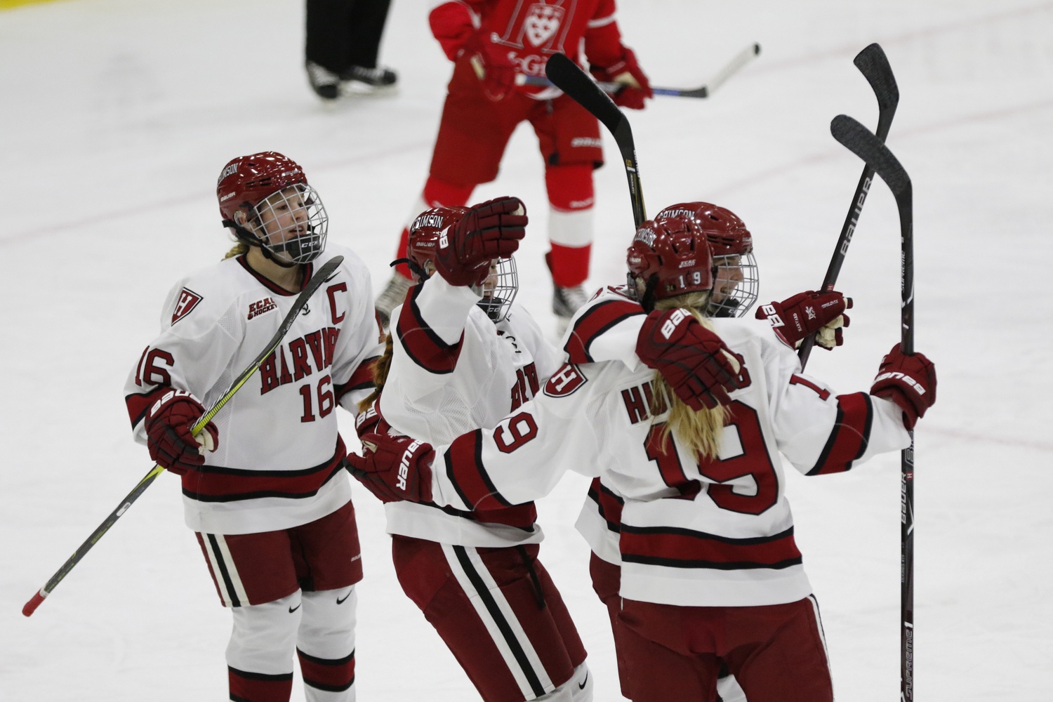A senior class led by captains Lexie Laing and Kate Hallett hopes to lead the Crimson deep into the ECAC playoffs.