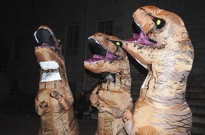 Cover image for Students Celebrate Halloween with Costumes, Candy