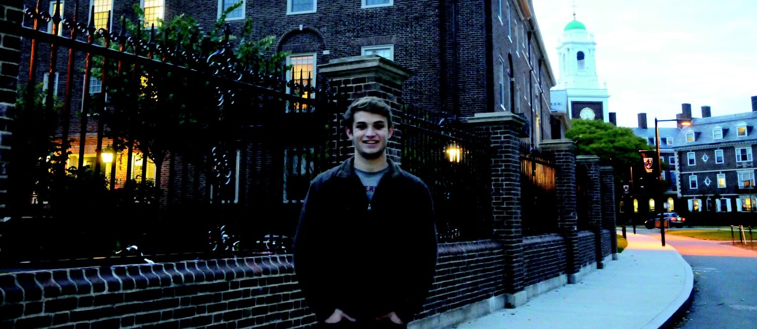 Freshman Tucker Ribman will be aiming to use his expertise to elevate the Harvard Wrestling program to new heights this season.