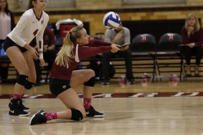 Cover image for Women's Volleyball Drops Two Matches to Ivy Opponents