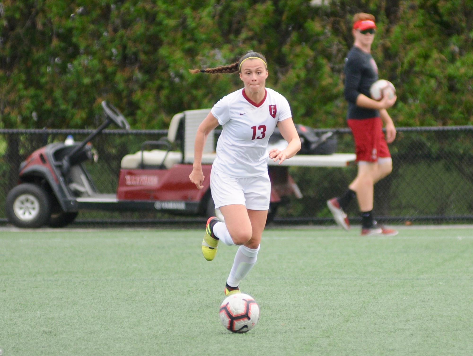 Senior midfielder Leah Mohammadi finished the season with a team-high seven goals, marking the second straight season in which she led the Crimson in scoring.