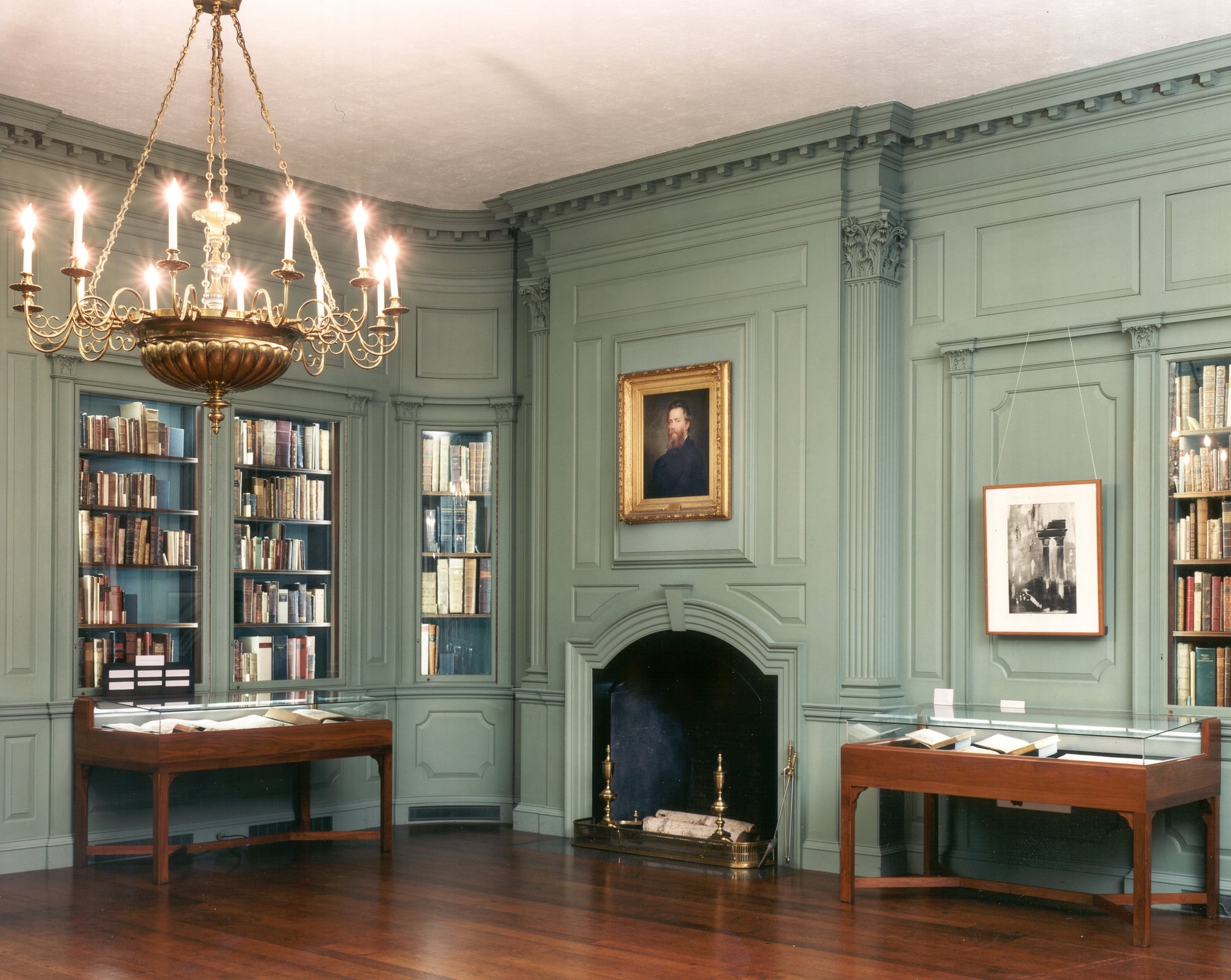 In December 2015, a band of Houghton librarians called Yellow Sub-Basement performed in the Edison and Newman Room in Houghton Library.