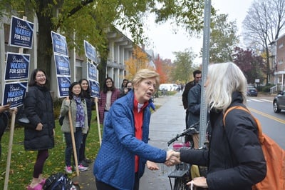 Cover image for Warren Heads to the Polls