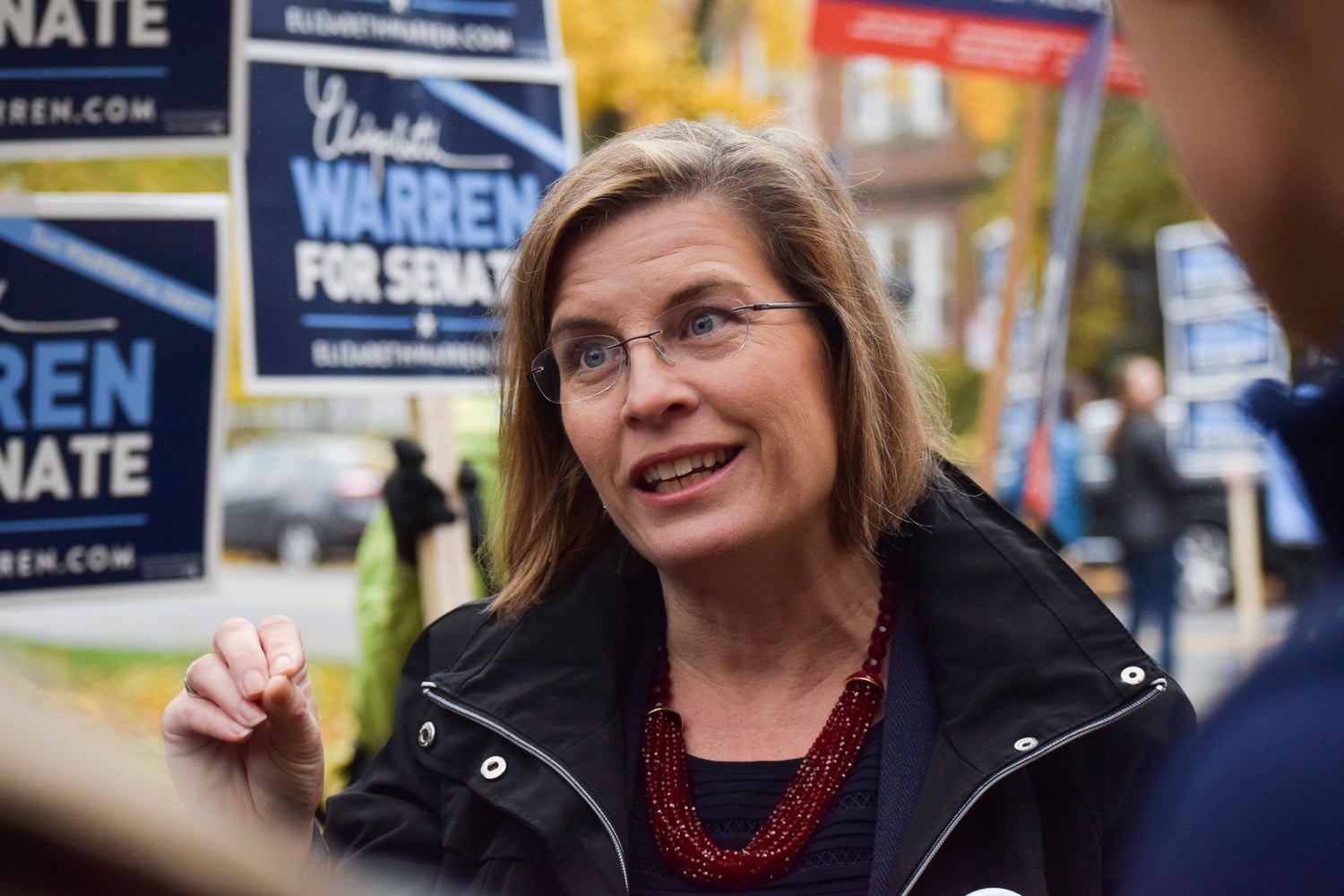 State Rep. Marjorie C. Decker speaks to Harvard students in 2018. She confirmed plans to seek re-election to the State House of Representatives on Wednesday.