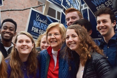 Cover image for Warren and the College Dems