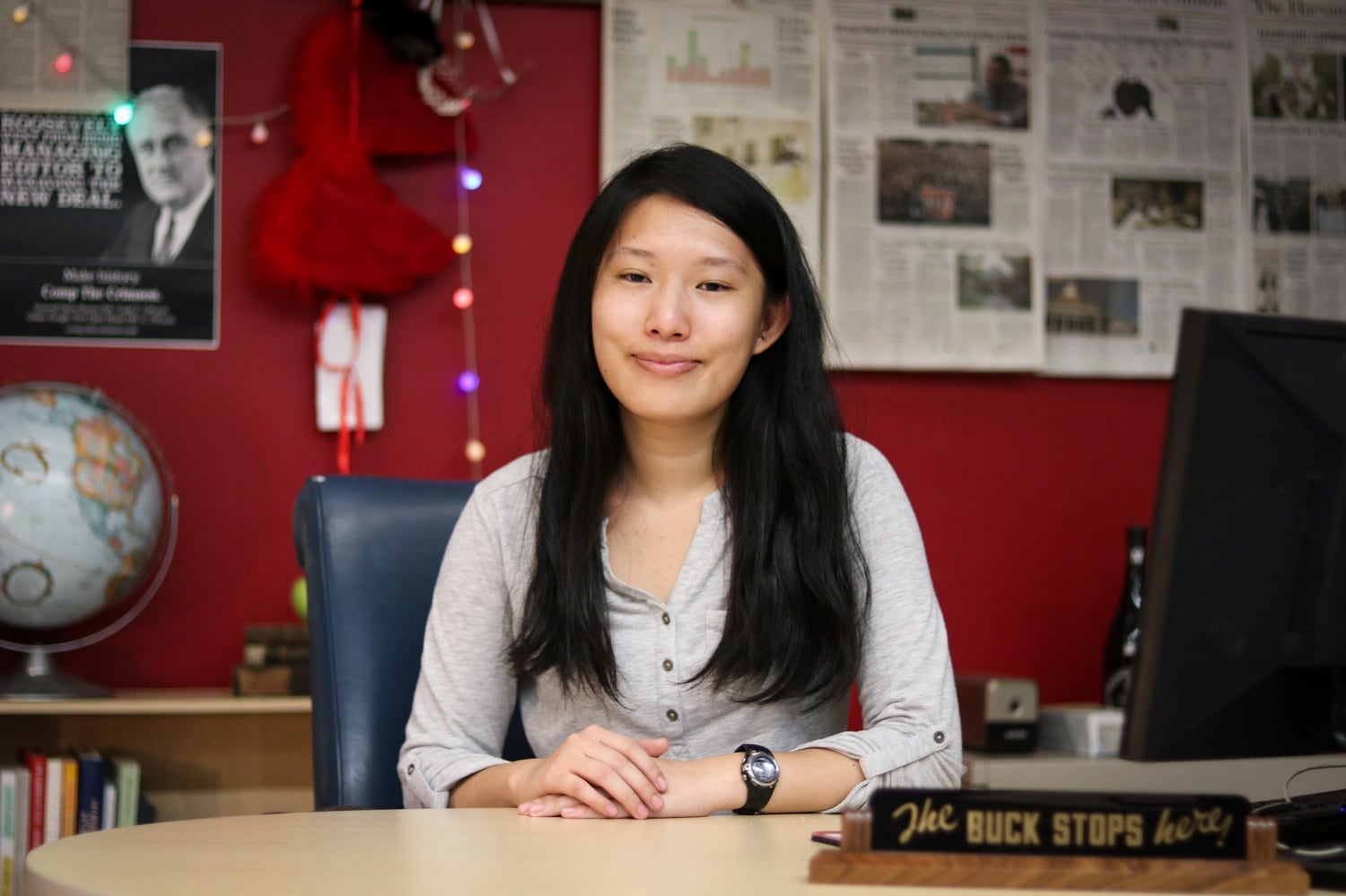 Angela N. Fu '20 will serve as Managing Editor.