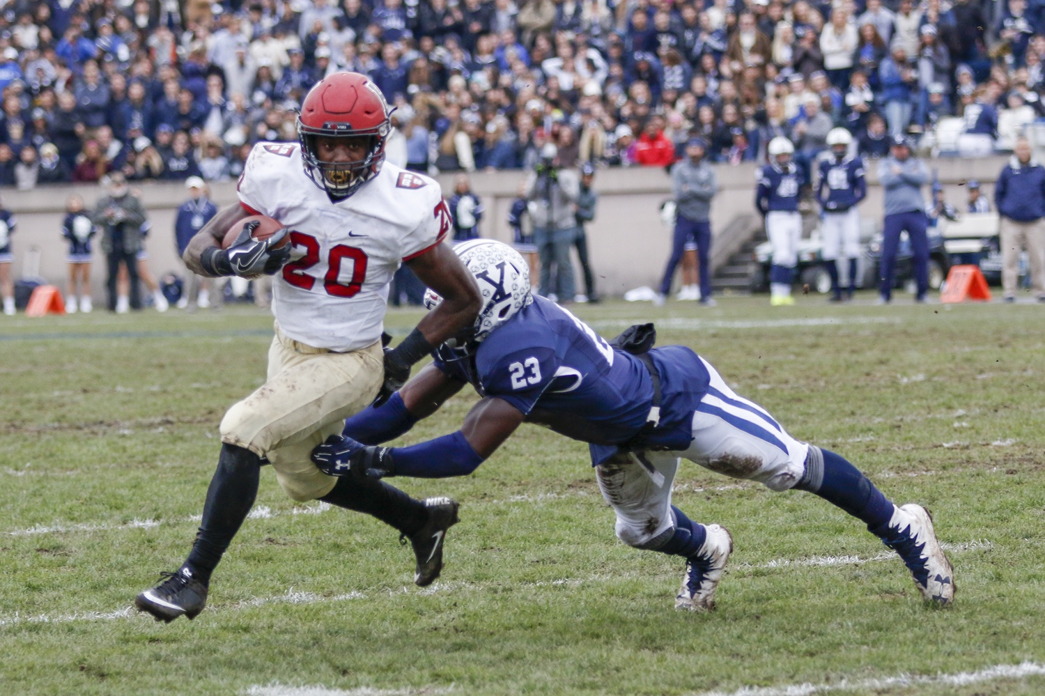 This rendition of The Game features a potent Yale offense against a staunch Harvard defense, but running back Aaron Shampklin will attempt to give the Crimson an offensive punch.
