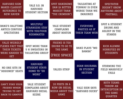 Cover image for Harvard-Yale Bingo