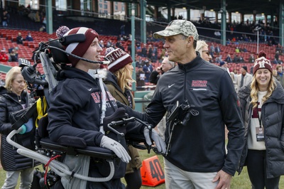 Cover image for Ben Abercrombie Returns to Harvard for The Game