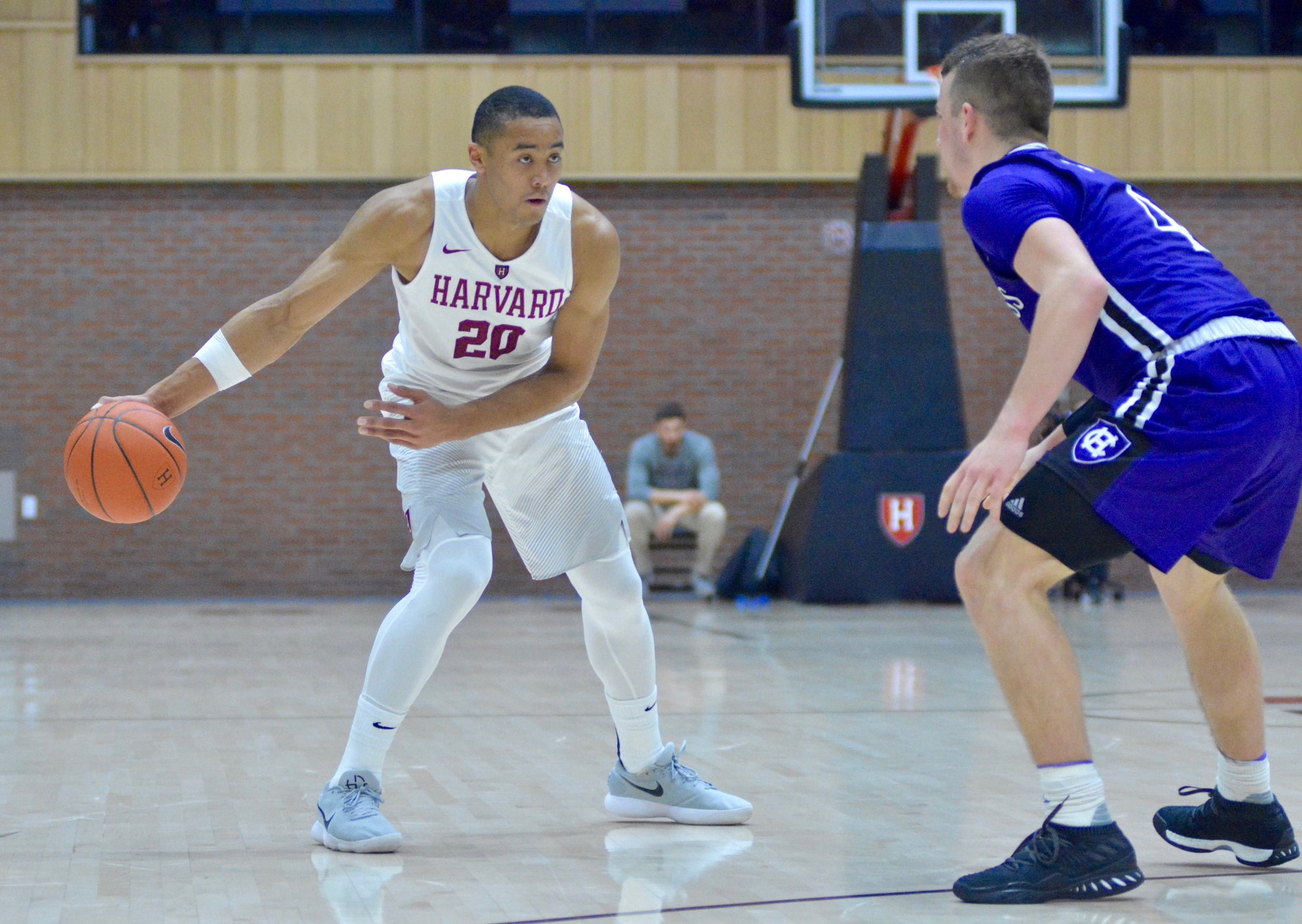 Junior wing Justin Bassey led the team in scoring, but his final attempt to force overtime was too strong.
