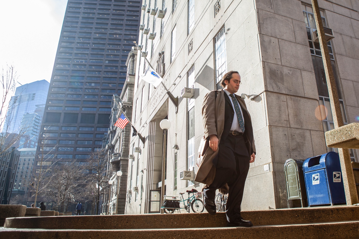 David A. Russcol, a lawyer representing the plaintiffs in the state suit, hand-delivered the complaint to the Suffolk County Superior Court Monday.