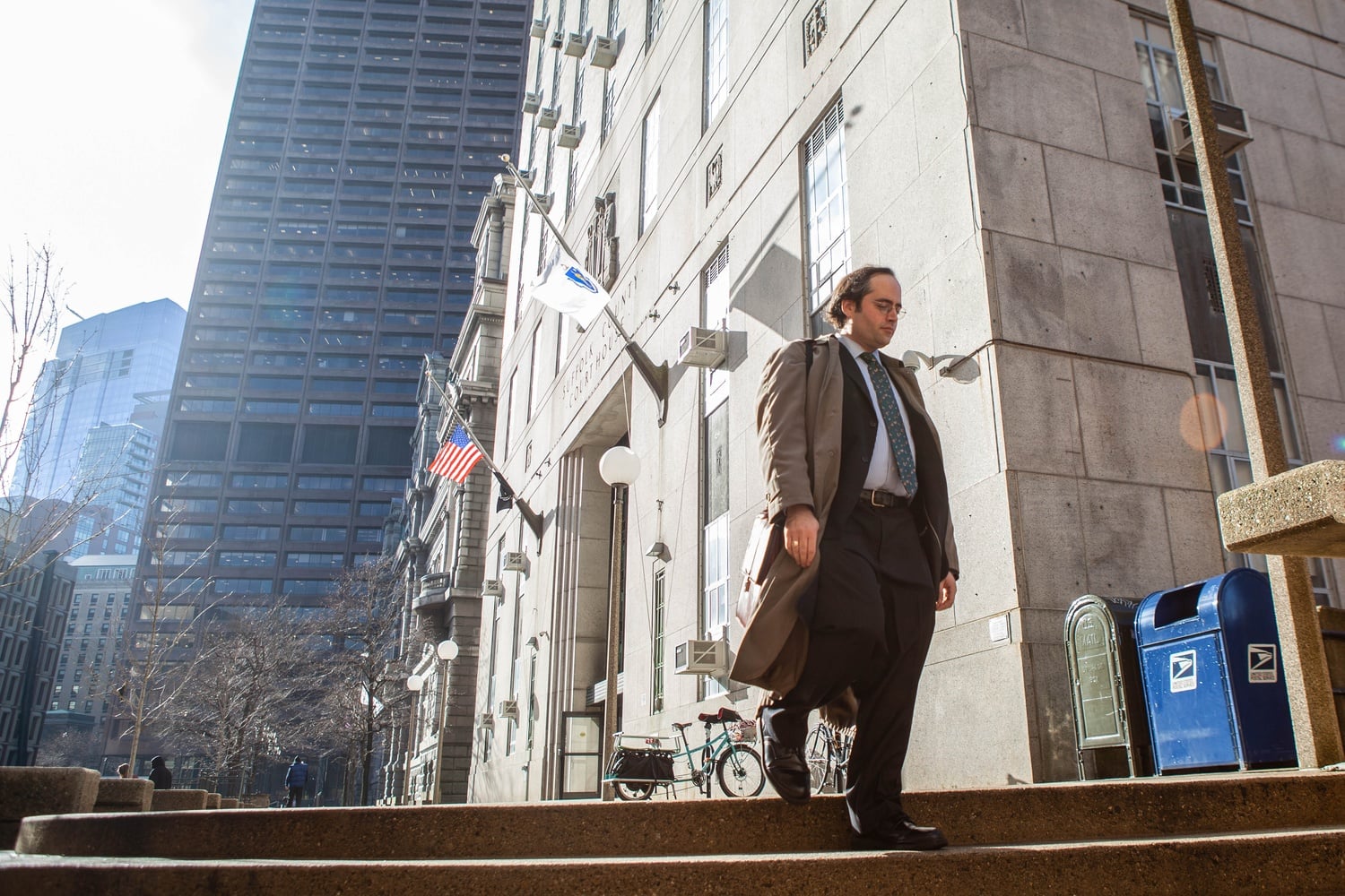 David A. Russcol, a lawyer representing the plaintiffs in the state suit, hand-delivered the complaint to the Suffolk County Superior Court Monday.