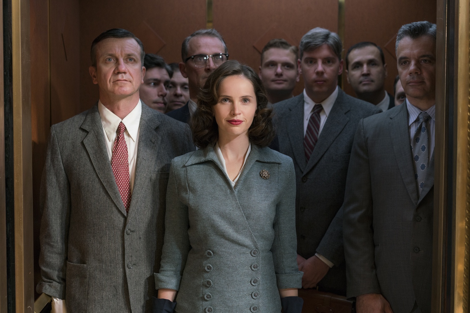 Felicity Jones stars in "On the Basis of Sex" (2018), directed by Mimi Leder.