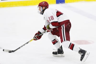 Cover image for LIVE: Men's Hockey Visits Bentley Before Holiday Break