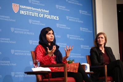Cover image for Former Ambassador Samantha Power Discusses Human Rights at Harvard's IOP