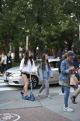 Cover image for Scooters in Harvard Square
