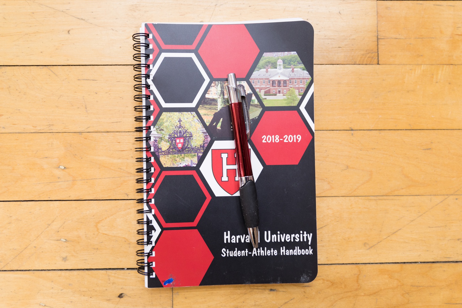 Brownell carries a small notebook in his bag to visually prepare and script out his upcoming matches.