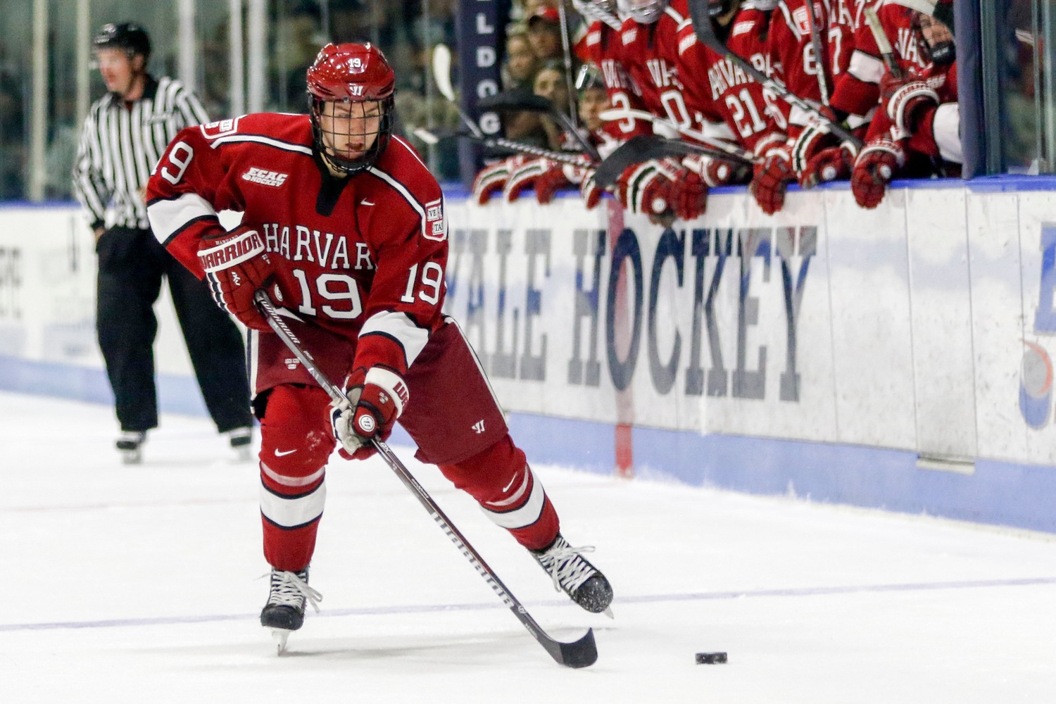 Freshman center Jack Drury drew first blood on Saturday afternoon, nabbing his fourth powerplay goal of the season.
