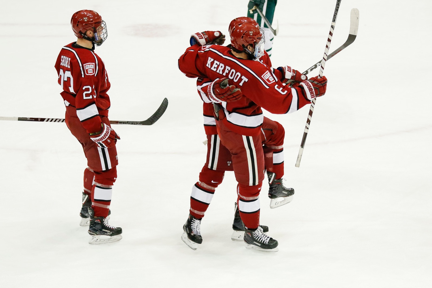 Junior Colton Kerfoot potted his second career goal and first since Oct. 27 in his team's 2-1 triumph.