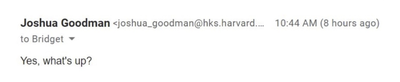 Cover image for HGSE Dean Scam: Yes, what's up?