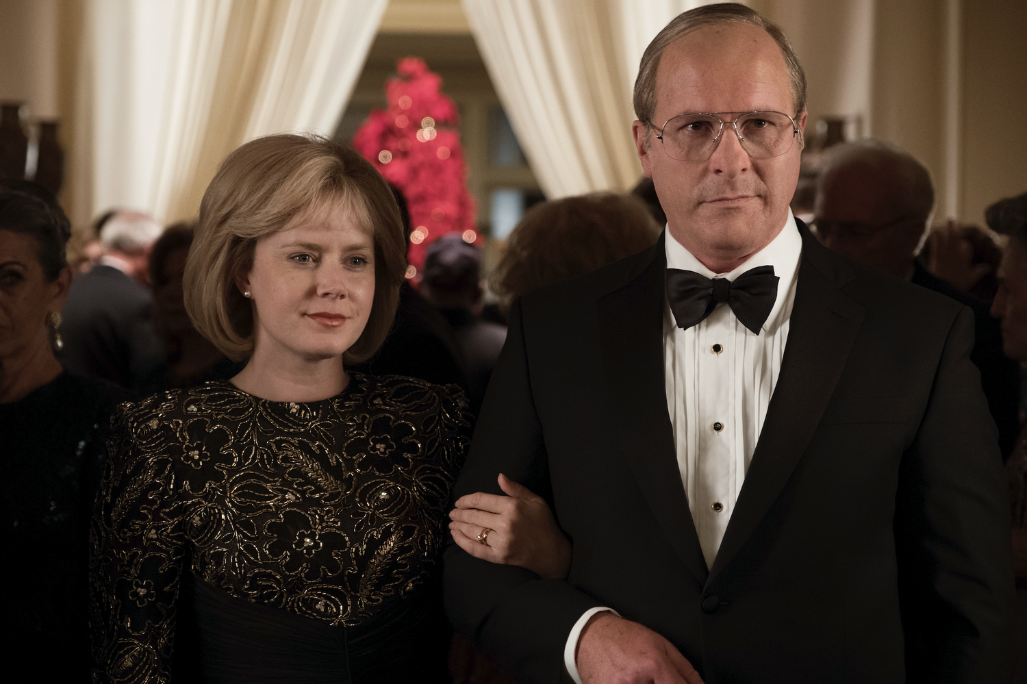 Amy Adams (left) as Lynne Cheney and Christian Bale (right) as Dick Cheney in Adam McKay’s "Vice."