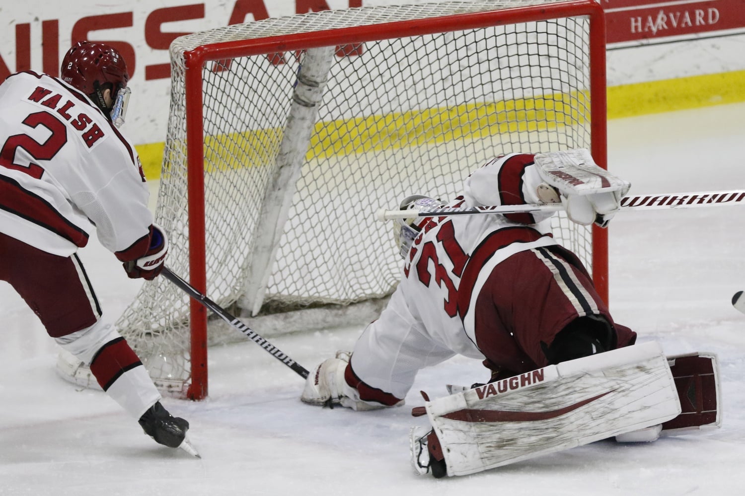 Michael Lackey has proven to be an effective, reliable backstop this season, and has maintained a .936 save percentage over January's slate of games.