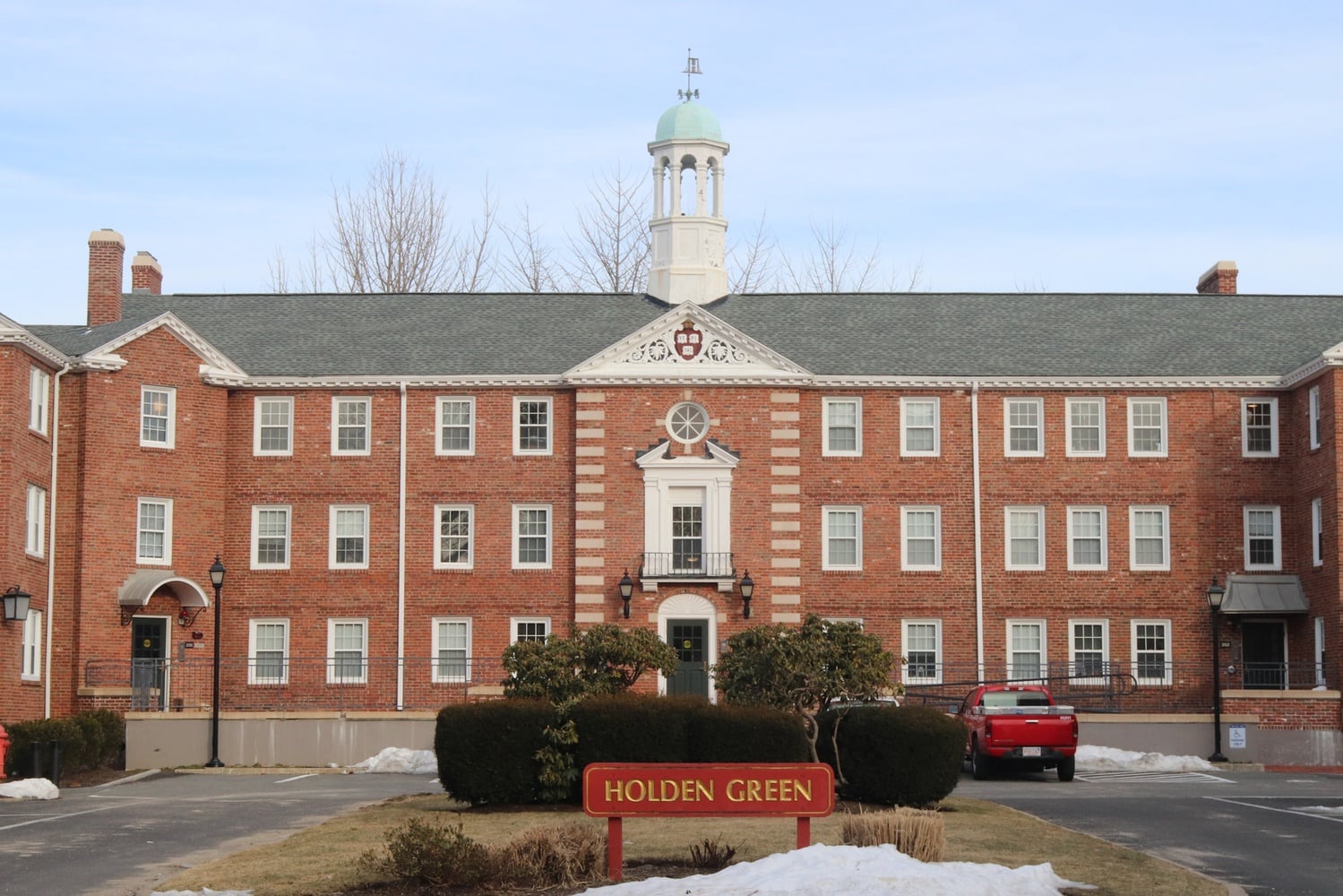 Holden Green is a graduate student housing complex where many fire alarms have been going off recently.
