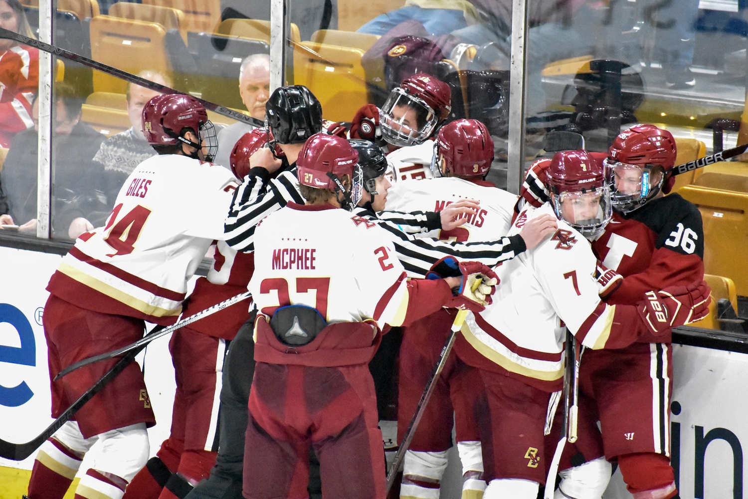 The intensity of the Beanpot is always high, as storied programs with long histories make for fierce competitors.
