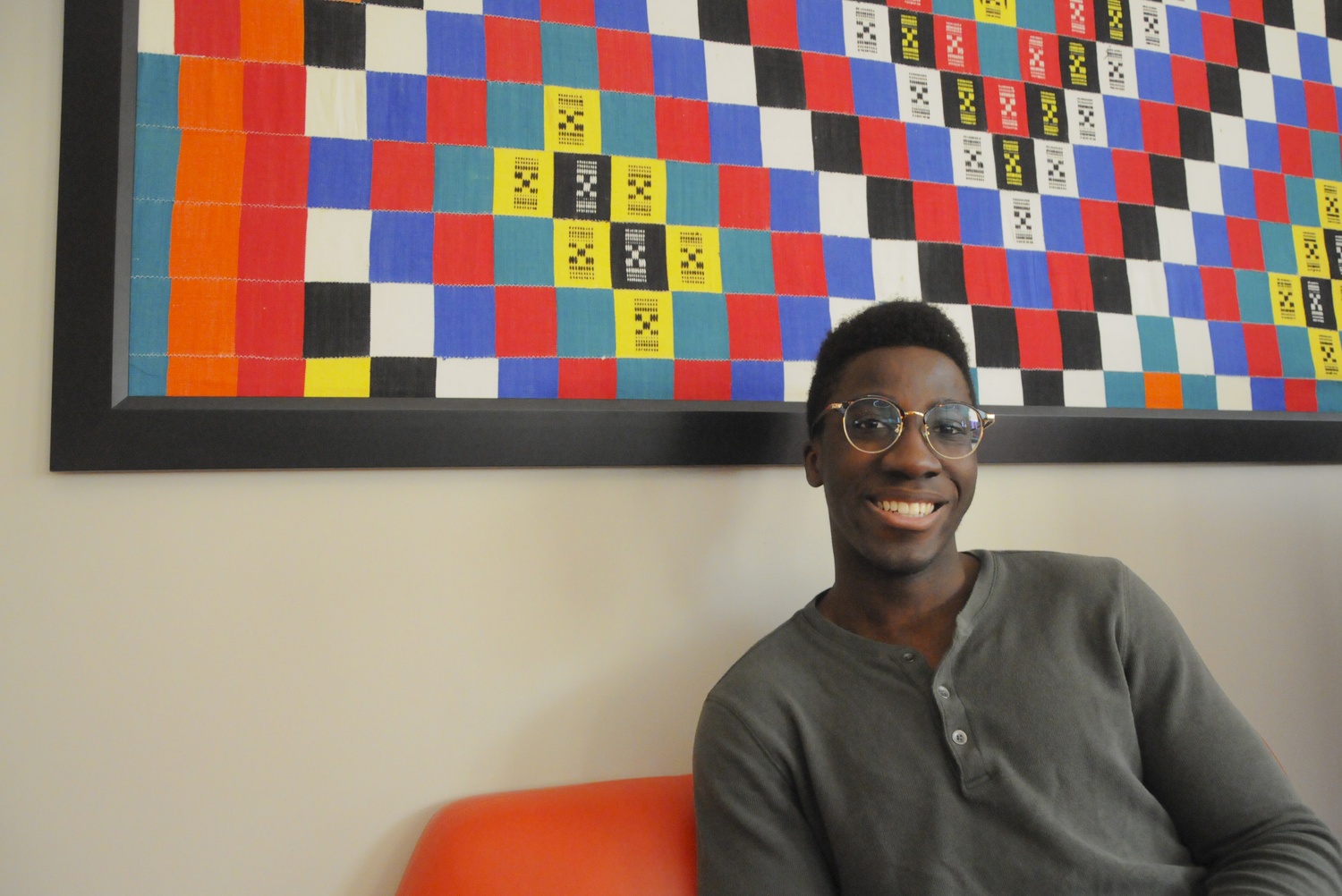 Michael K. Bervell ’19 founded Hugs For with his older siblings when he was 11.