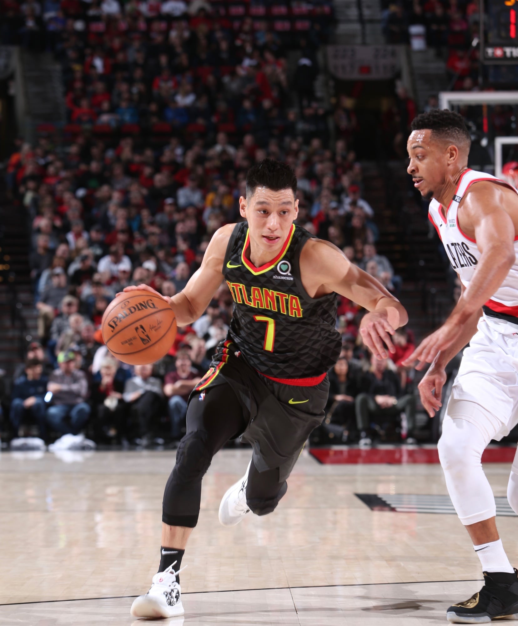 Jeremy Lin is currently in his ninth season in the NBA.