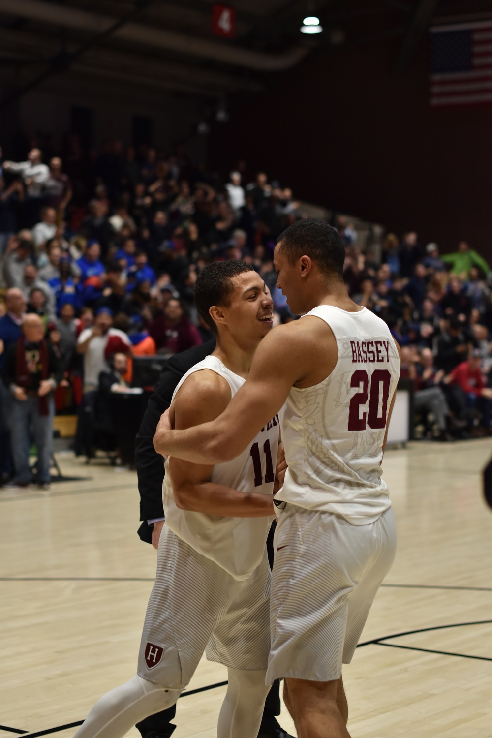 Bassey and Aiken combined for 89 minutes of action on Friday night.